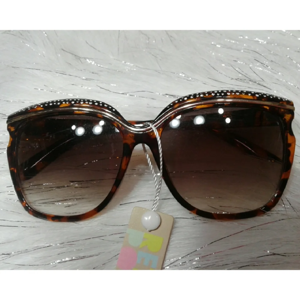 New Retro pop Brown Sunglasses zs 0S